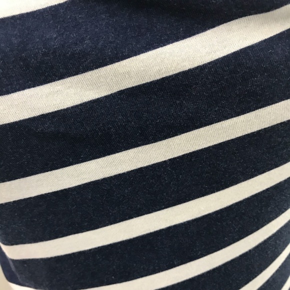 Loft Knit Dress Medium Nautical stripes Blue White - Picture 5 of 13